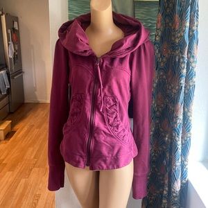 Prairie underground zip front sweater